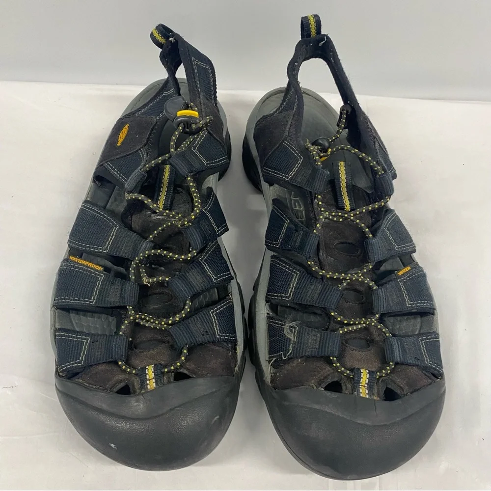 Keen Black and Yellow Outdoor Hiking Sandals